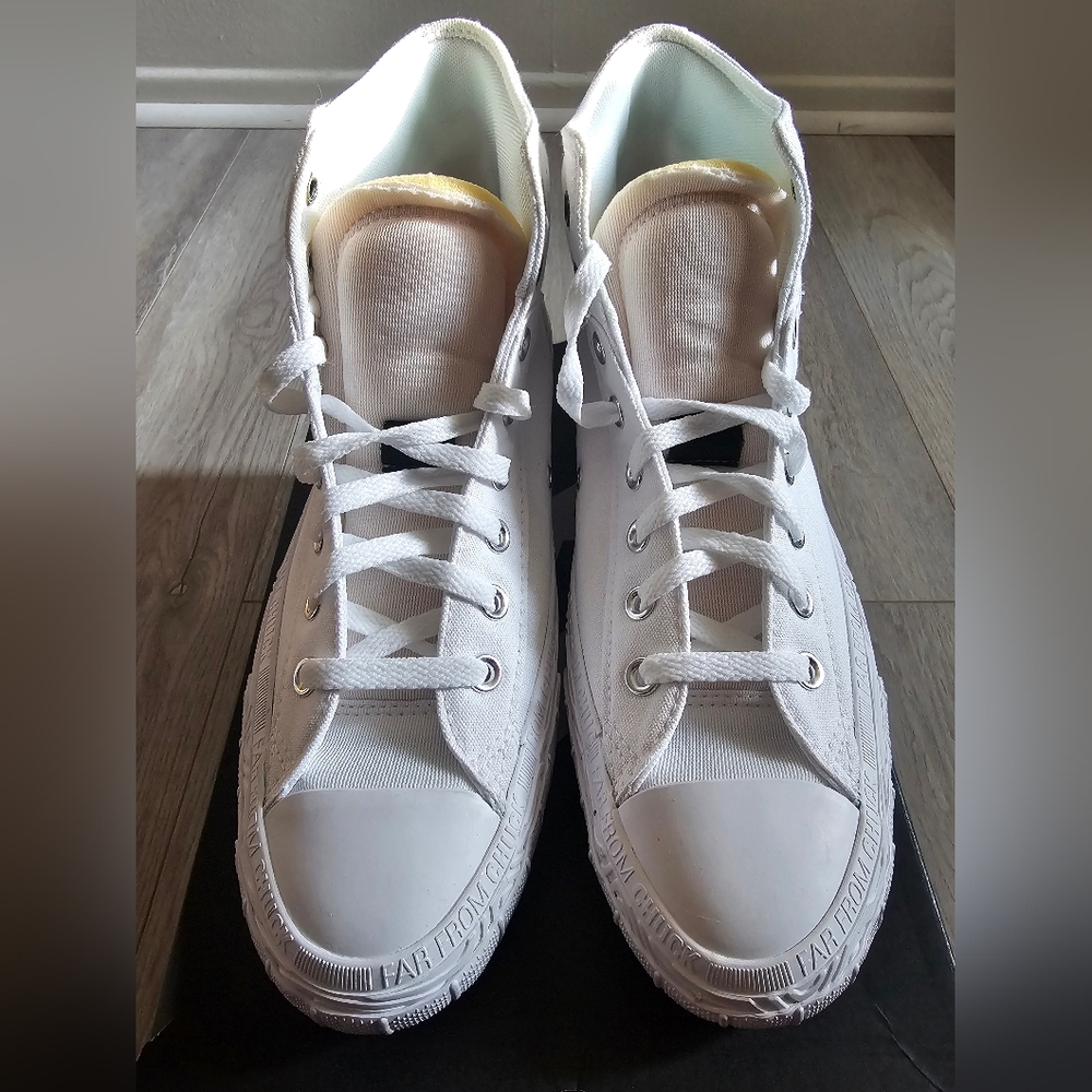 Converse Chuck Taylor Alt Star White Black Mens size 10 - Picture 2 of 5